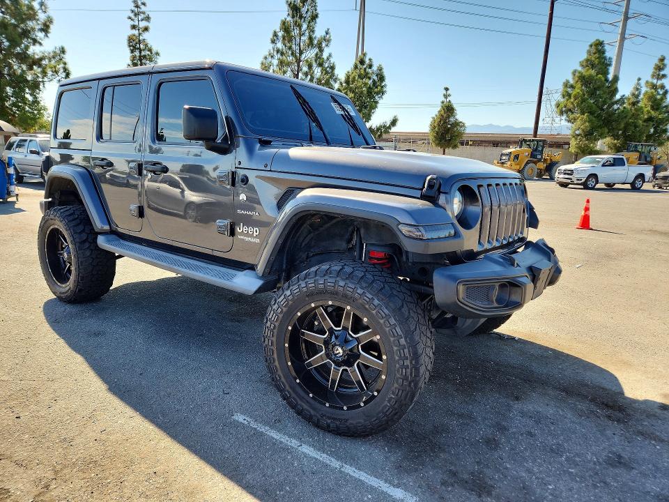 65955026 :رقم المزاد ، 1C4HJXEG2JW311216 vin ، 2018 Jeep Wrangler Unlimited مزاد بيع