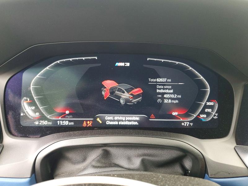 Продаж на аукціоні авто 2021 Bmw M3, vin: WBS33AY04MFL40746, номер лоту: 62072826
