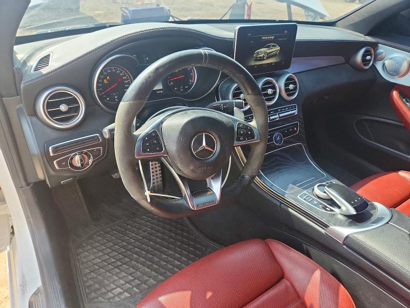 66808386 :رقم المزاد ، WDDWJ6EB1HF484442 vin ، 2017 Mercedes-benz C مزاد بيع