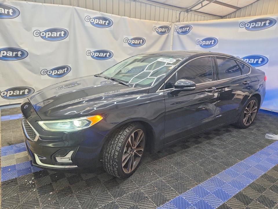 Auction sale of the 2019 Ford Fusion, vin: 3FA6P0D98KR186989, lot number: 65814756