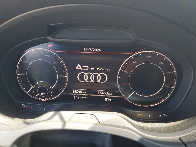 65137746 :رقم المزاد ، WAUTPBFF0JA065293 vin ، 2018 Audi A3 مزاد بيع