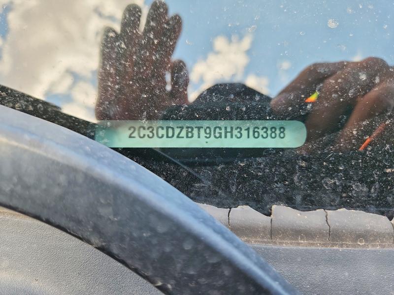Aukcja sprzedaży 2016 Dodge Challenger, vin: 2C3CDZBT9GH316388, numer aukcji: 63560106