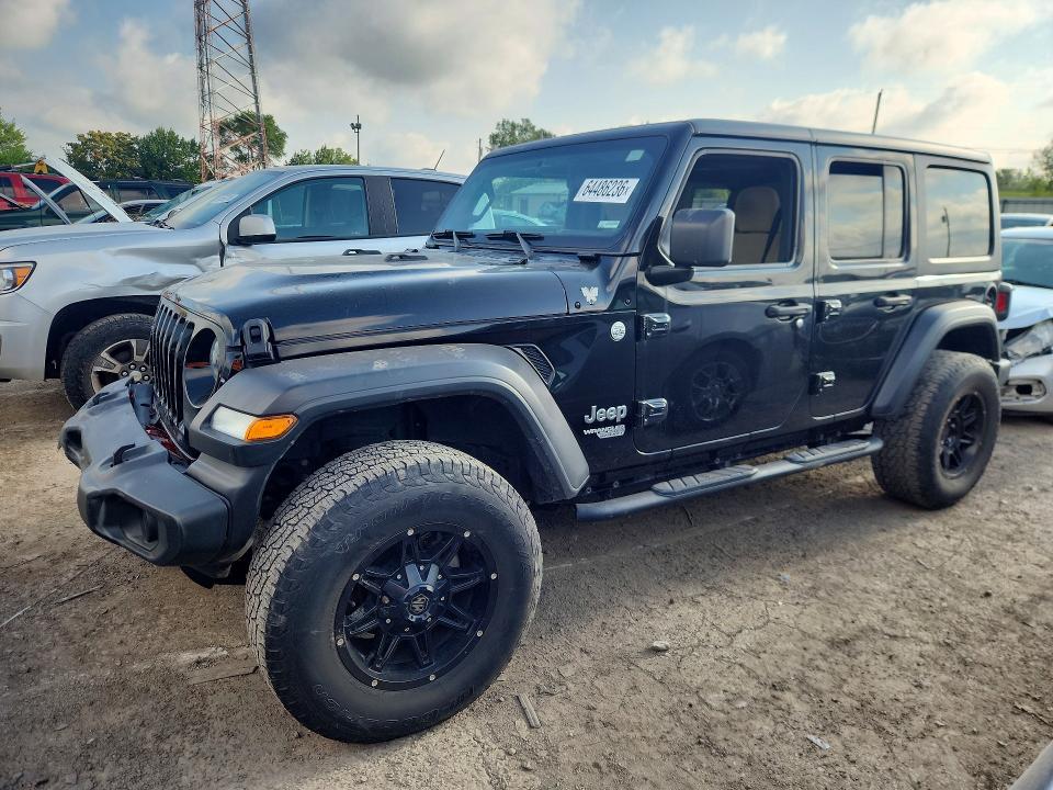 64486236 :رقم المزاد ، 1C4HJXDN1LW148030 vin ، 2020 Jeep Wrangler Unlimited مزاد بيع