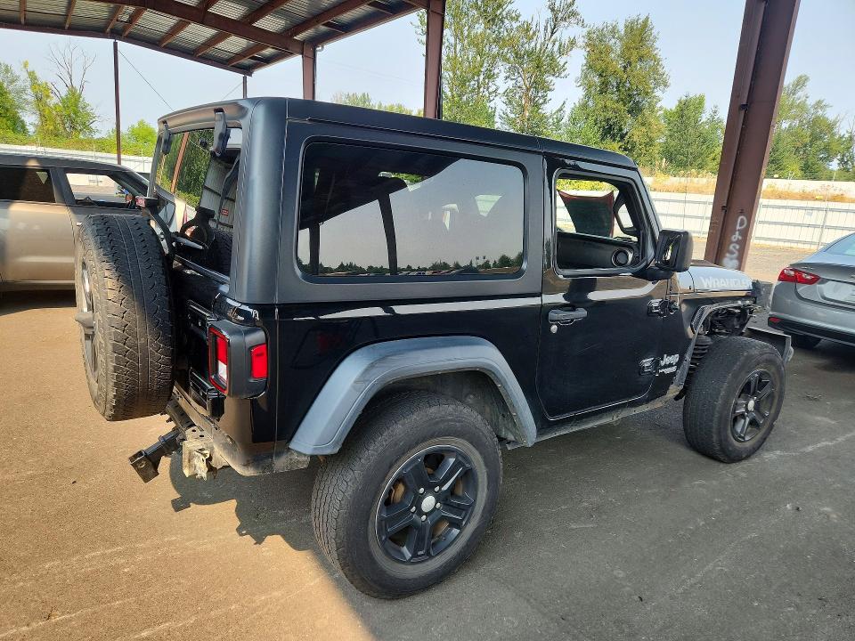 2018 Jeep Wrangler მანქანა იყიდება აუქციონზე, vin: 1C4GJXAG1JW286682, აუქციონის ნომერი: 64154056