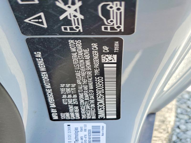 2023 Bmw M240xi მანქანა იყიდება აუქციონზე, vin: 3MW53CM05P8D09565, აუქციონის ნომერი: 65223626