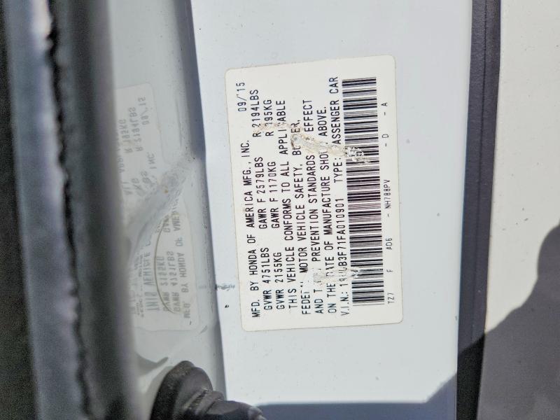 2015 Acura Tlx მანქანა იყიდება აუქციონზე, vin: 19UUB3F71FA010901, აუქციონის ნომერი: 66004676