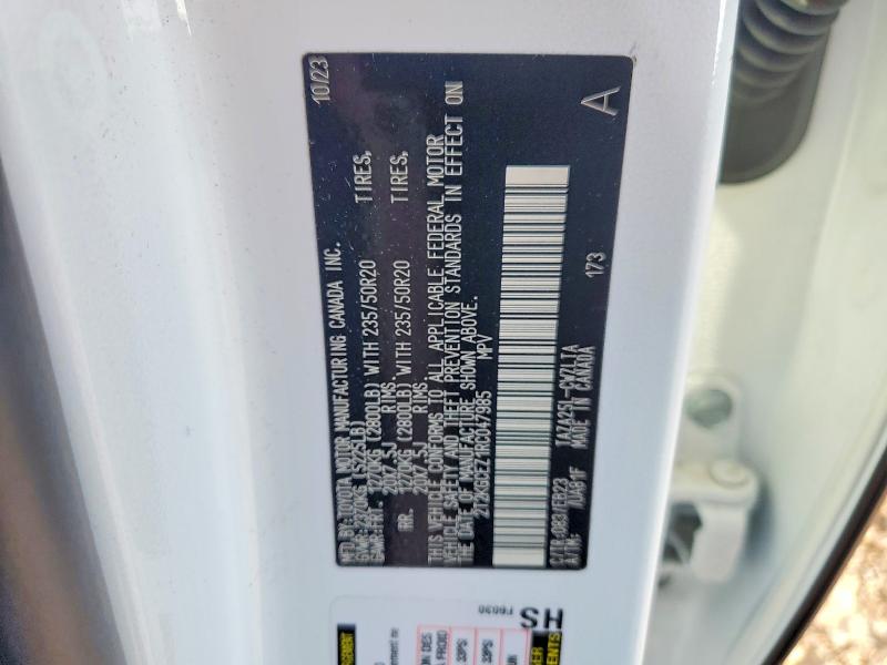 2024 Lexus Nx 350 მანქანა იყიდება აუქციონზე, vin: 2T2KGCEZ1RC047985, აუქციონის ნომერი: 66738526