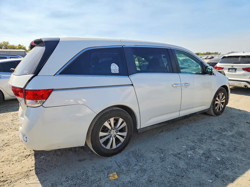 63814566 :رقم المزاد ، 5FNRL5H46EB097197 vin ، 2014 Honda Odyssey مزاد بيع