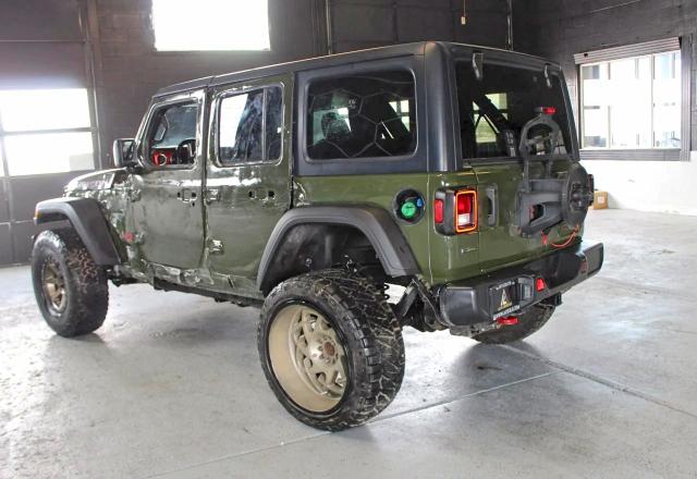 65053076 :رقم المزاد ، 1C4JJXFM7MW536211 vin ، 2021 Jeep Wrangler Unlimited مزاد بيع