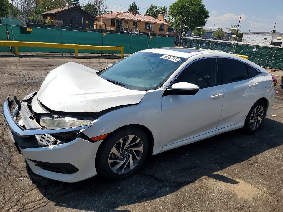 2017 Honda Civic მანქანა იყიდება აუქციონზე, vin: 19XFC2F71HE205850, აუქციონის ნომერი: 66767976