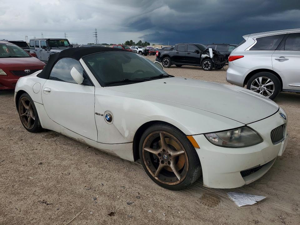 2007 Bmw Z4 მანქანა იყიდება აუქციონზე, vin: 4USBU53507LX03683, აუქციონის ნომერი: 63834076