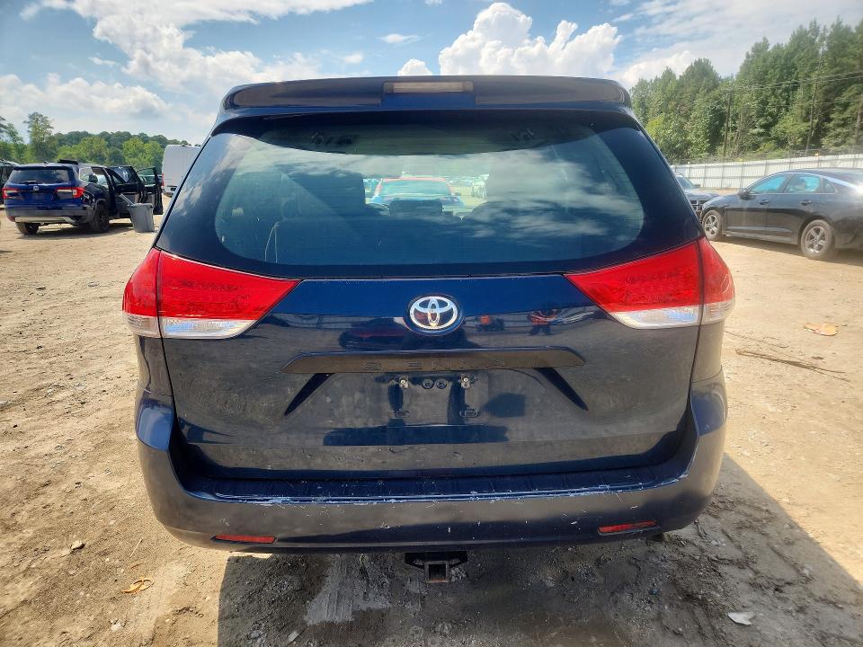 Продаж на аукціоні авто 2012 Toyota Sienna, vin: 5TDZK3DC9CS222089, номер лоту: 65603486