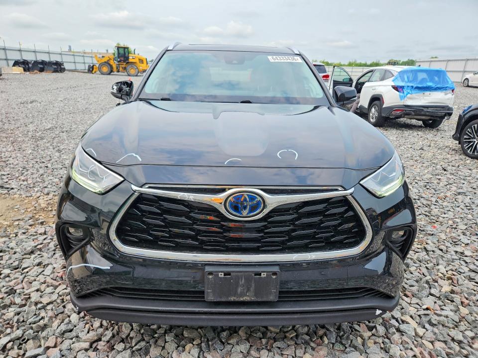 64333436 :رقم المزاد ، 5TDXBRCH2PS573326 vin ، 2023 Toyota Highlander Hybrid مزاد بيع