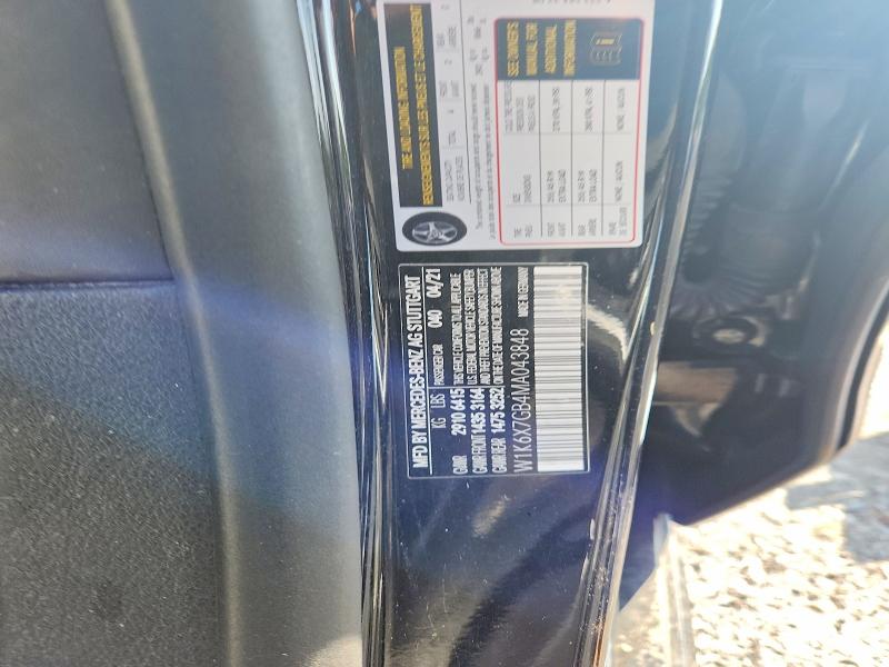 Aukcja sprzedaży 2021 Mercedes-benz S, vin: W1K6X7GB4MA043848, numer aukcji: 65748966