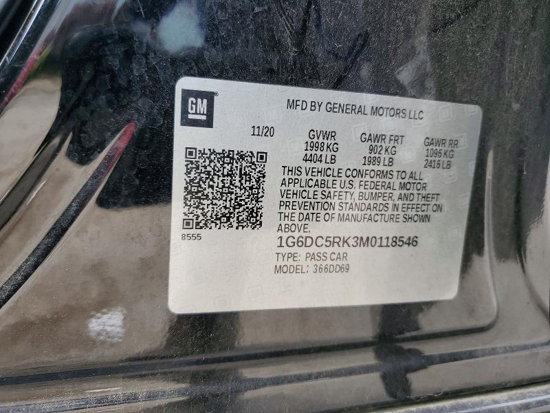 Продажа на аукционе авто 2021 Cadillac Ct4, vin: 1G6DC5RK3M0118546, номер лота: 66340876