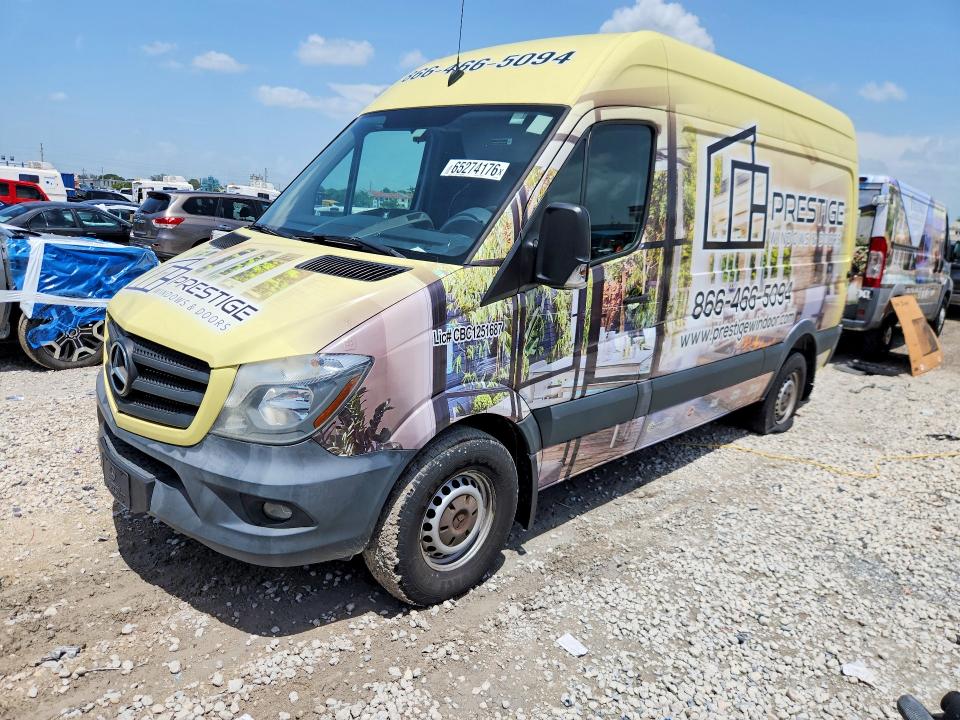 Auction sale of the 2015 Mercedes-benz Sprinter, vin: WD3PE7CC8FP100694, lot number: 65274176