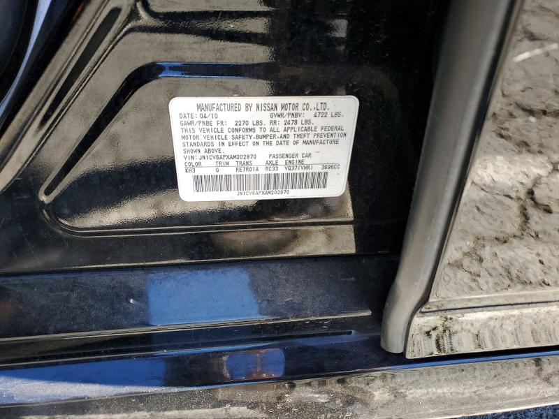 Auction sale of the 2010 Infiniti G37 Sedan, vin: JN1CV6APXAM202970, lot number: 64106716