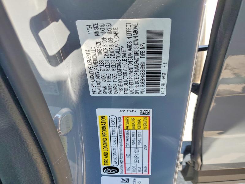 Auction sale of the 2025 Honda Cr-v, vin: 7FARS6H85SE056958, lot number: 65054766