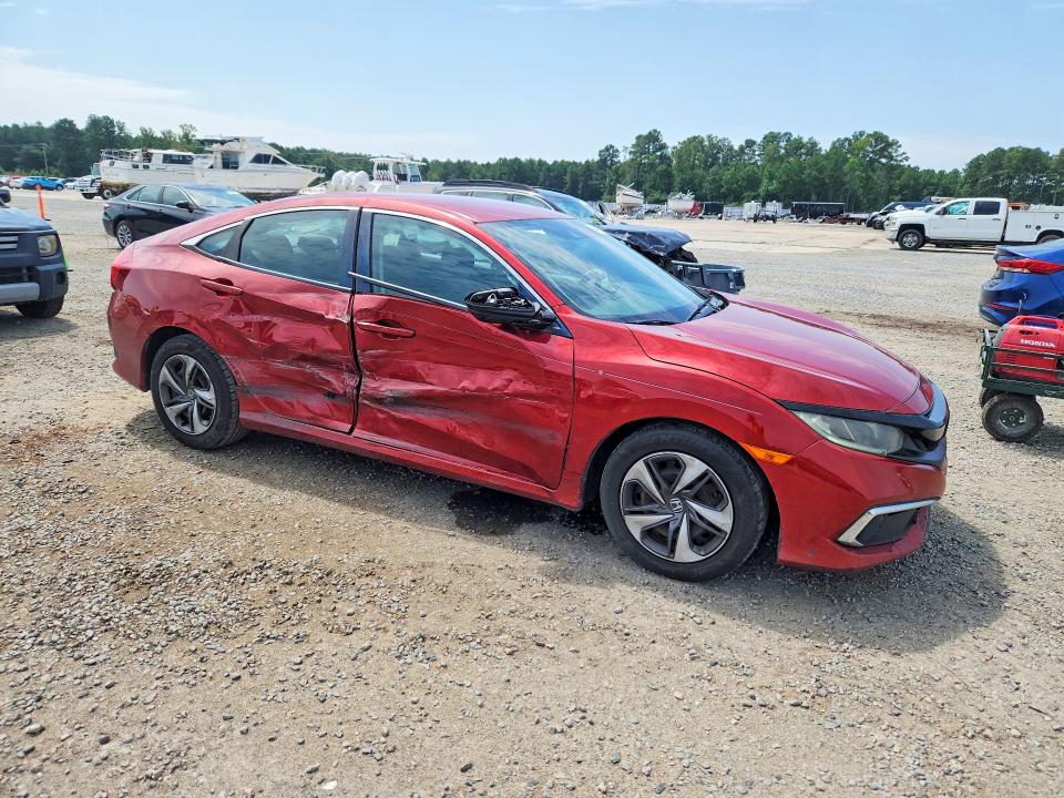 2020 Honda Civic მანქანა იყიდება აუქციონზე, vin: 19XFC2F62LE011487, აუქციონის ნომერი: 64472796
