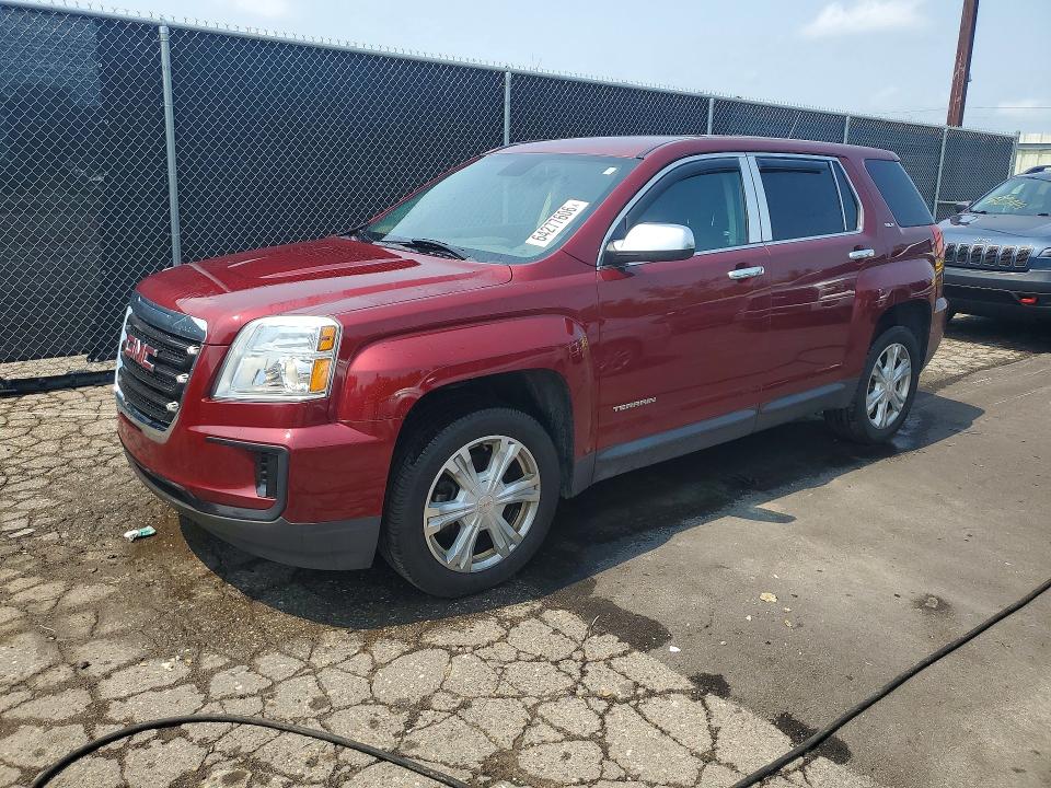 64277606 :رقم المزاد ، 2GKALMEK3H6187075 vin ، 2017 Gmc Terrain مزاد بيع