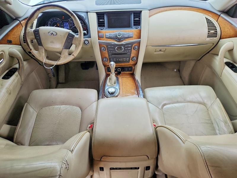 2012 Infiniti Qx56 მანქანა იყიდება აუქციონზე, vin: JN8AZ2NE1C9015542, აუქციონის ნომერი: 64937746