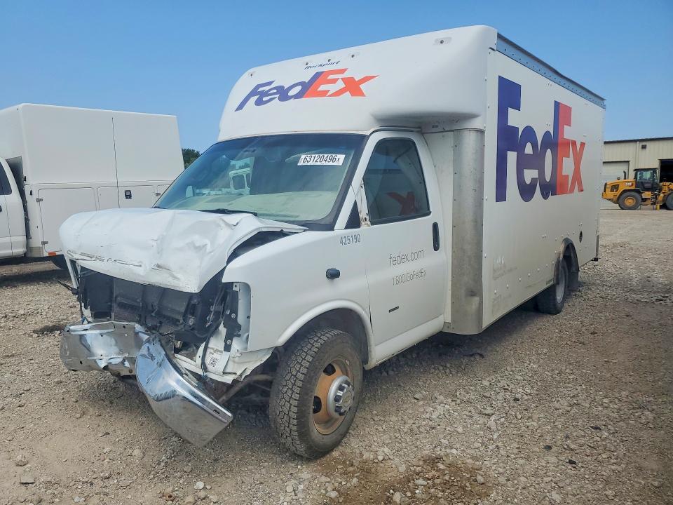 63120496 :رقم المزاد ، 1HA3GTCG2LN000054 vin ، 2020 Chevrolet Express G3500 مزاد بيع