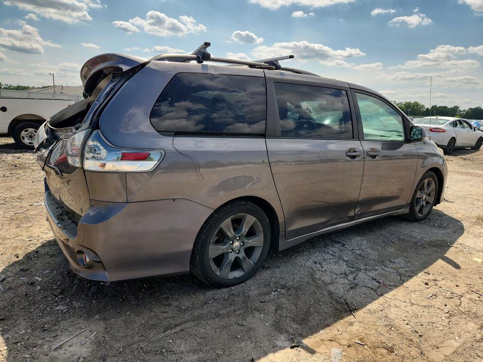 2012 Toyota Sienna მანქანა იყიდება აუქციონზე, vin: 5TDXK3DC2CS181084, აუქციონის ნომერი: 66100796