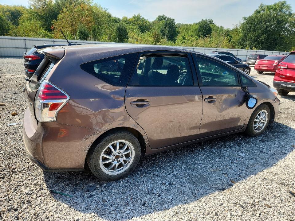 2015 Toyota Prius V მანქანა იყიდება აუქციონზე, vin: JTDZN3EU1FJ016877, აუქციონის ნომერი: 66460706