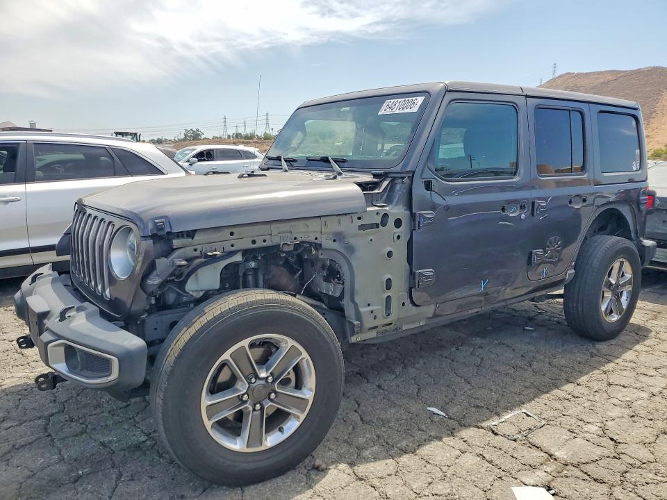 2018 Jeep Wrangler Unlimited მანქანა იყიდება აუქციონზე, vin: 1C4HJXEG1JW311207, აუქციონის ნომერი: 64810006