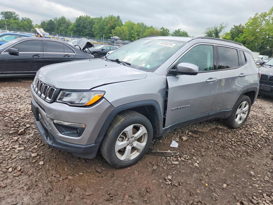 66598226 :رقم المزاد ، 3C4NJDBB0LT145314 vin ، 2020 Jeep Compass مزاد بيع