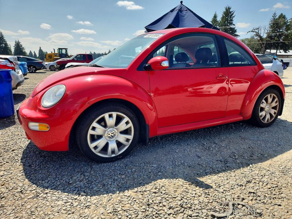65010996 :رقم المزاد ، 3VWCD21C43M445037 vin ، 2003 Volkswagen New Beetle مزاد بيع