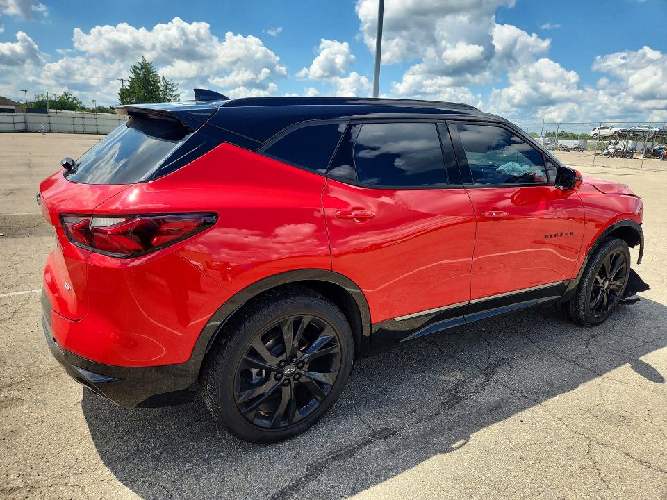 2022 Chevrolet Blazer მანქანა იყიდება აუქციონზე, vin: 3GNKBERS2NS225158, აუქციონის ნომერი: 65700566