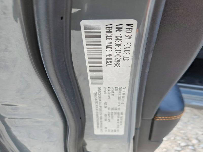 Aukcja sprzedaży 2022 Dodge Durango, vin: 1C4SDHCT4NC229286, numer aukcji: 61761436