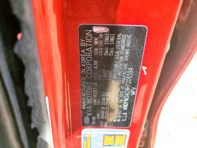 Продаж на аукціоні авто 2017 Kia Sportage, vin: KNDPM3AC9H7206594, номер лоту: 65318536