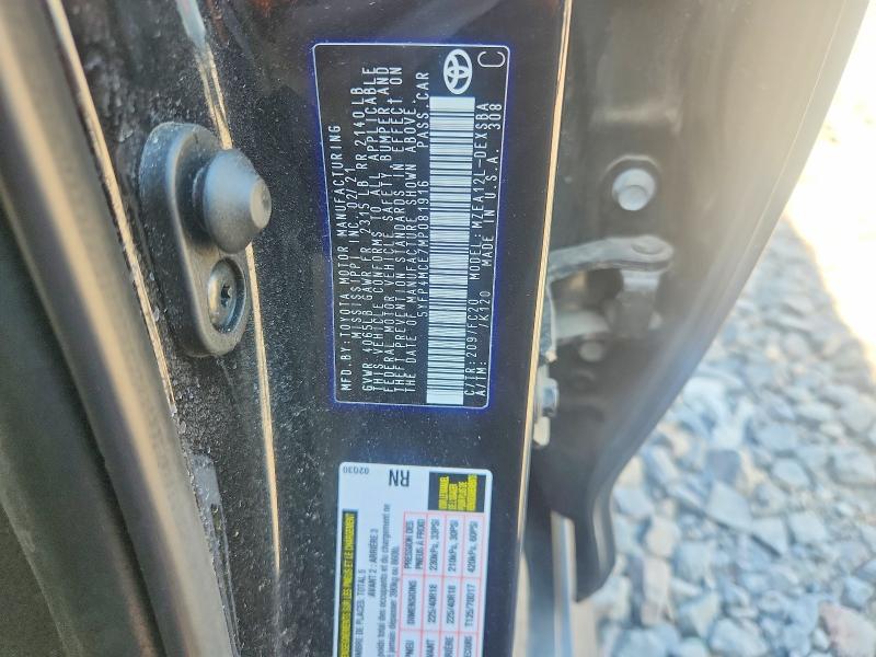 67186336 :رقم المزاد ، 5YFP4MCE7MP081916 vin ، 2021 Toyota Corolla مزاد بيع