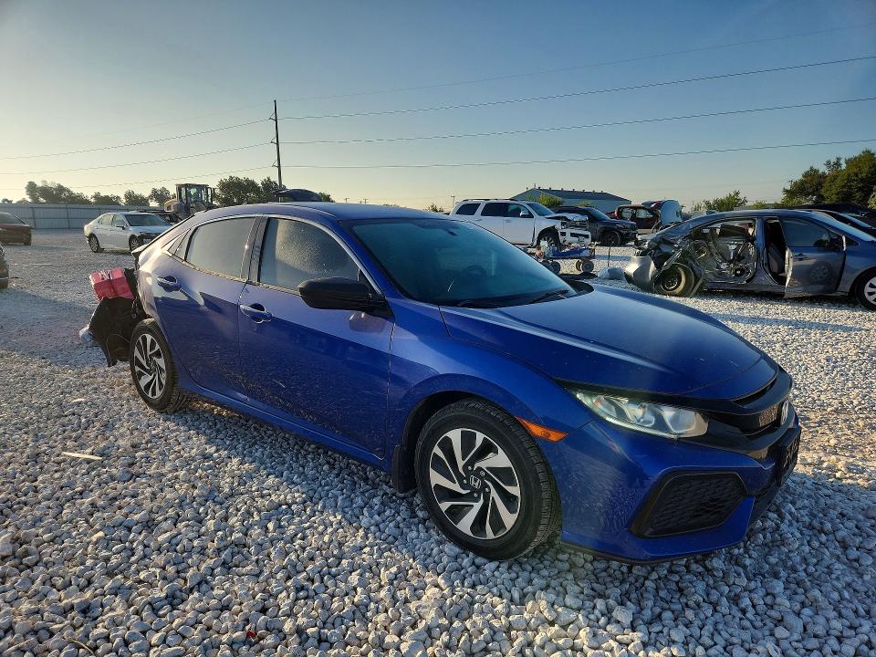 2017 Honda Civic მანქანა იყიდება აუქციონზე, vin: SHHFK7H27HU204843, აუქციონის ნომერი: 64695516