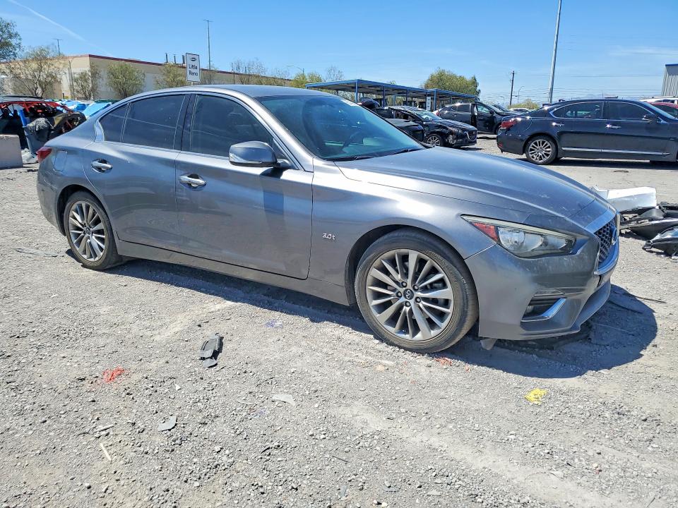 2018 Infiniti Q50 მანქანა იყიდება აუქციონზე, vin: JN1EV7AP7JM365834, აუქციონის ნომერი: 65745956