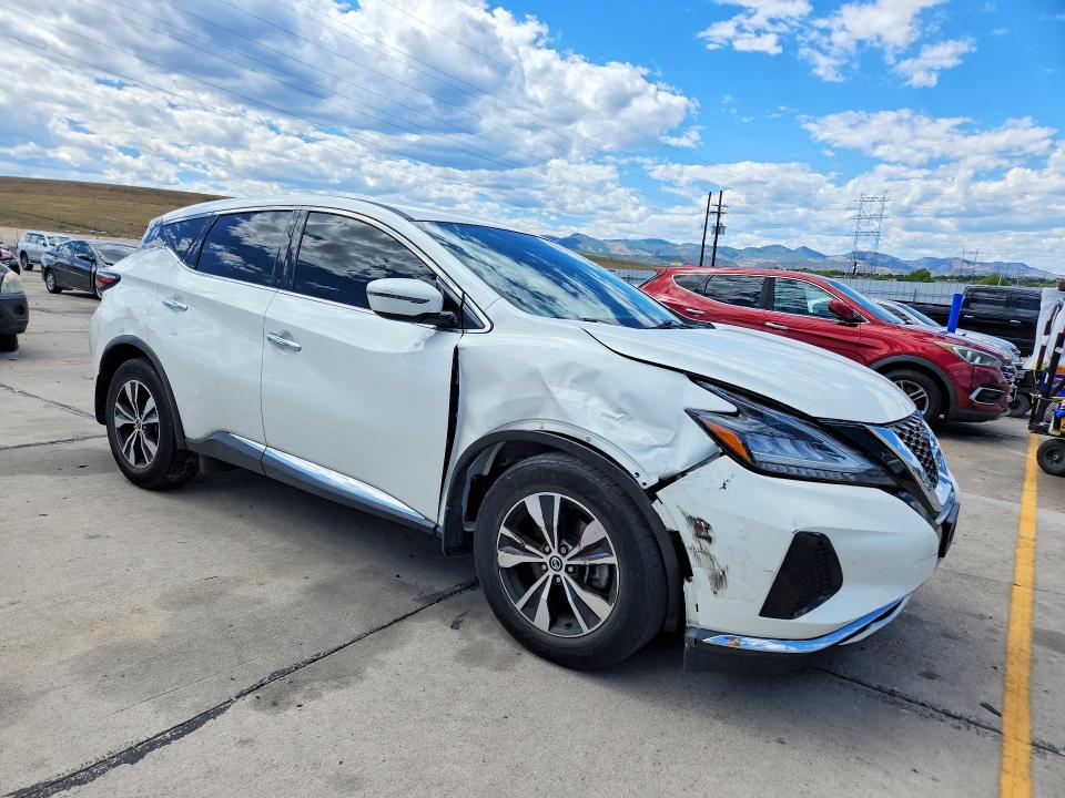 2020 Nissan Murano მანქანა იყიდება აუქციონზე, vin: 5N1AZ2AS9LN111543, აუქციონის ნომერი: 64633026