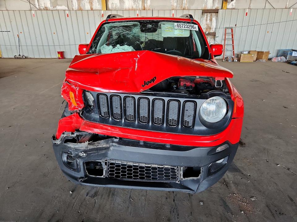 Продаж на аукціоні авто 2018 Jeep Renegade, vin: ZACCJABB5JPH63772, номер лоту: 65723296
