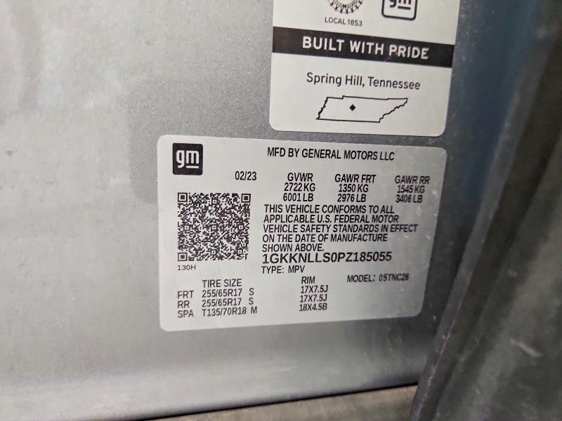 Продаж на аукціоні авто 2023 Gmc Acadia, vin: 1GKKNLLS0PZ185055, номер лоту: 65664196