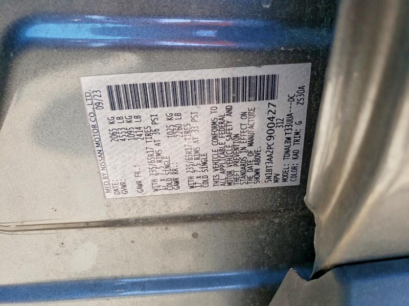 Продажа на аукционе авто 2023 Nissan Rogue, vin: 5N1BT3AA2PC900427, номер лота: 66930776