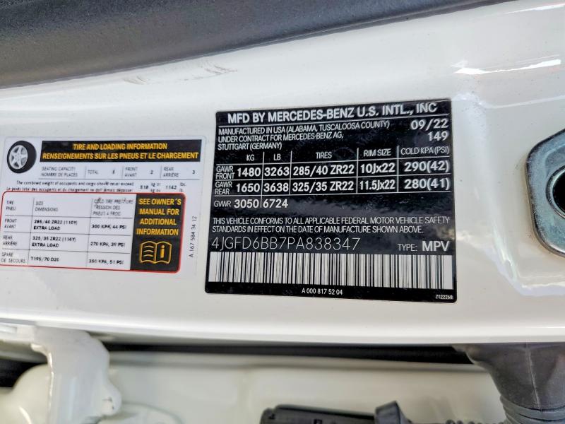 Aukcja sprzedaży 2023 Mercedes-benz Gle Coupe, vin: 4JGFD6BB7PA838347, numer aukcji: 64513686