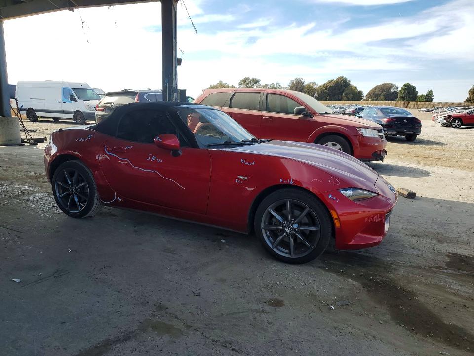 2016 Mazda Mx-5 Miata მანქანა იყიდება აუქციონზე, vin: JM1NDAD70G0119085, აუქციონის ნომერი: 64494726