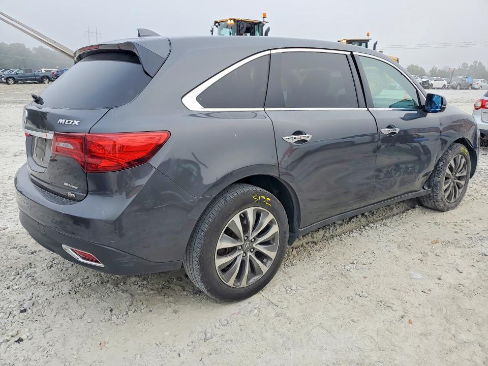 2016 Acura Mdx მანქანა იყიდება აუქციონზე, vin: 5FRYD4H41GB034884, აუქციონის ნომერი: 66817846