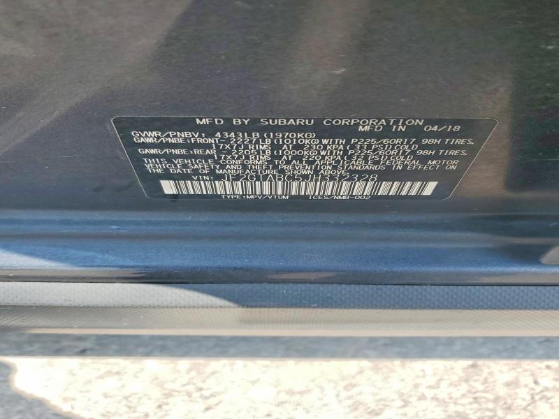 Aukcja sprzedaży 2018 Subaru Crosstrek, vin: JF2GTABC5JH332328, numer aukcji: 64323116