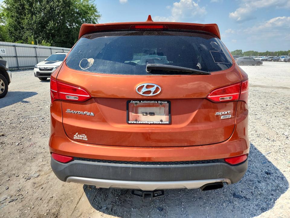2015 Hyundai Santa Fe Sport მანქანა იყიდება აუქციონზე, vin: 5XYZTDLB5FG294548, აუქციონის ნომერი: 62852496