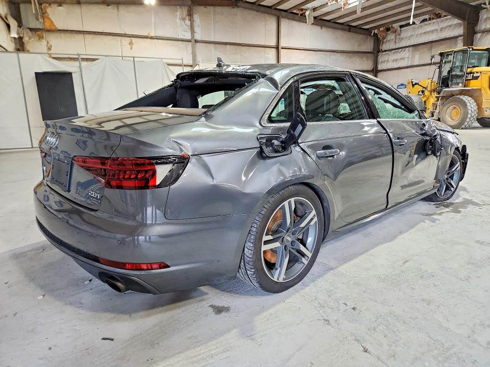 2018 Audi A4 მანქანა იყიდება აუქციონზე, vin: WAUFNAF47JA194871, აუქციონის ნომერი: 62699776