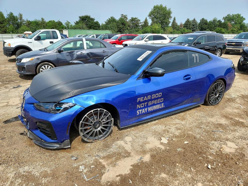 Aukcja sprzedaży 2021 Bmw 430xi, vin: WBA73AP01MCG26145, numer aukcji: 64237406