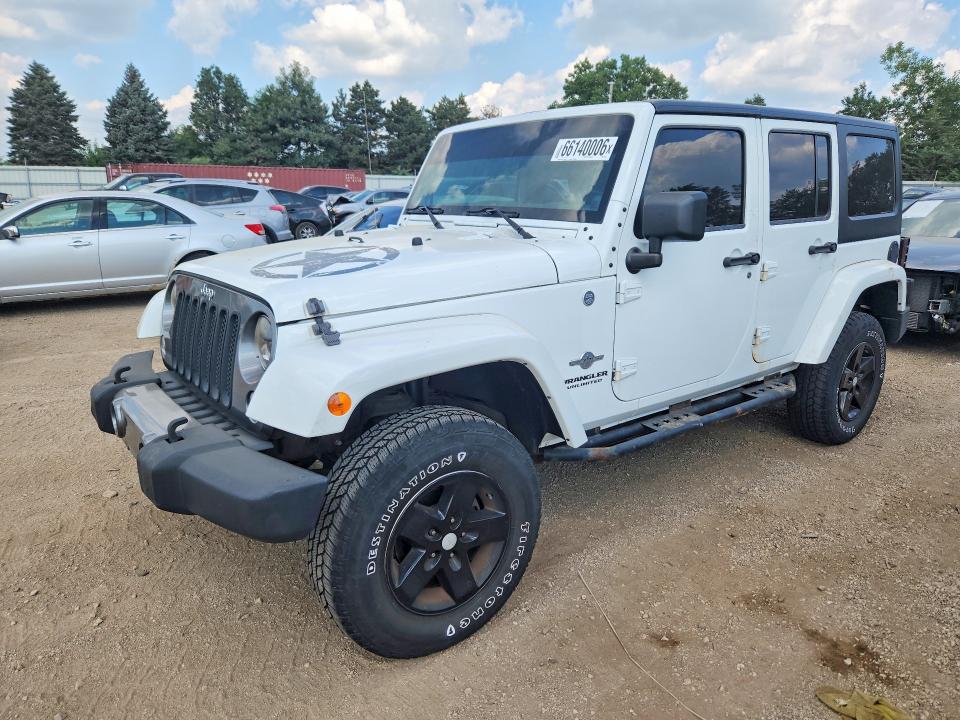 Aukcja sprzedaży 2014 Jeep Wrangler Unlimited, vin: 1C4BJWDGXEL196051, numer aukcji: 66140006