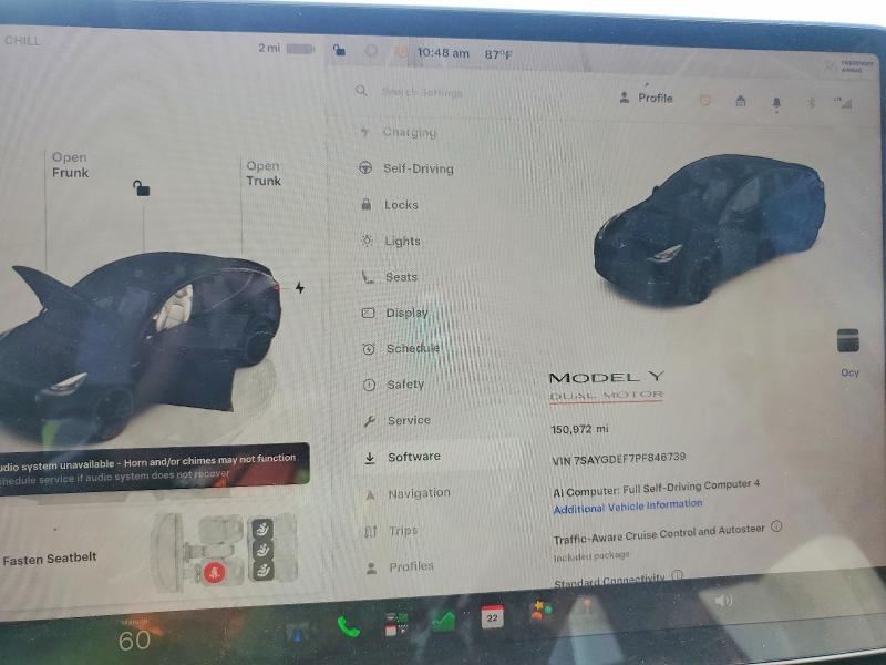 Продажа на аукционе авто 2023 Tesla Model Y, vin: 7SAYGDEF7PF846739, номер лота: 66239746